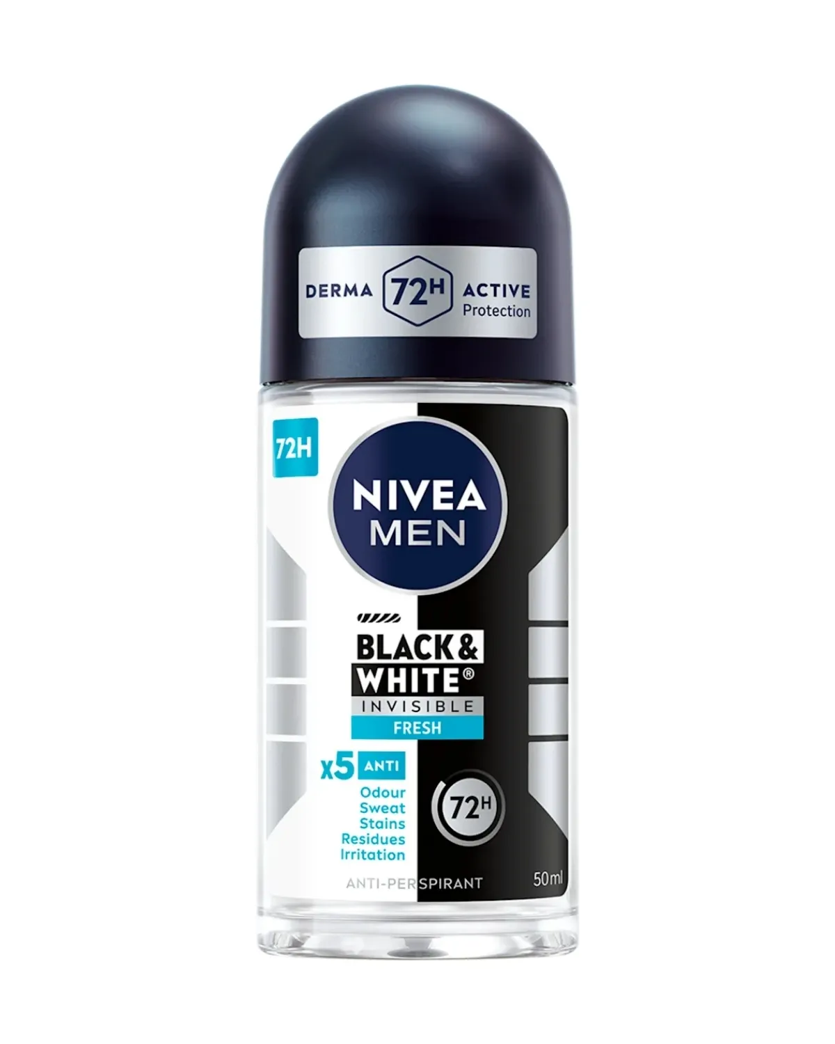 NIVEA Black & White Fresh Male ROLL-ON 50 ML M