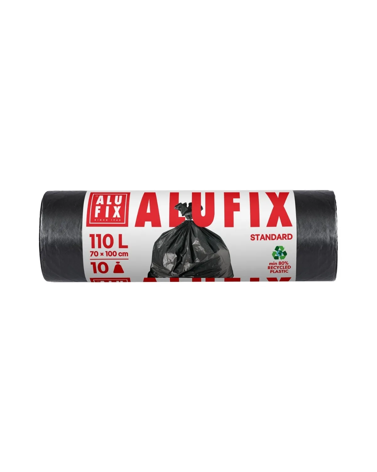 ALUFIX VRECE ZA SMECE LDPE 70X100CM CRNE 110L/10KOM (28KOM/KARTON) 