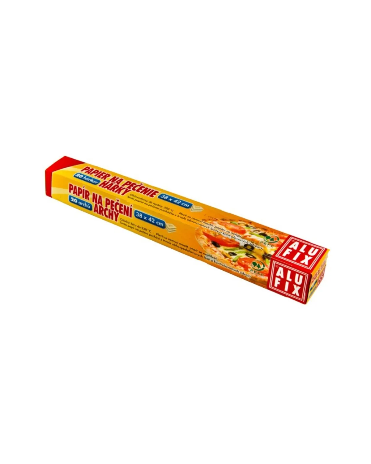 ALUFIX PAPIR ZA PEČENJE 20 KOM 38X42 CM (30 KOM/KARTON) 