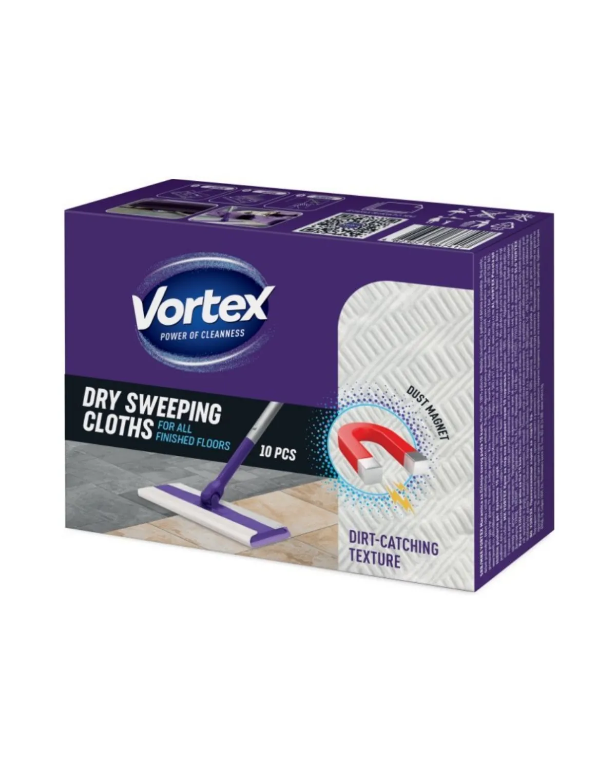 VORTEX SUVE MARAMICE ZA CISCENJE PODOVA 10KOM 