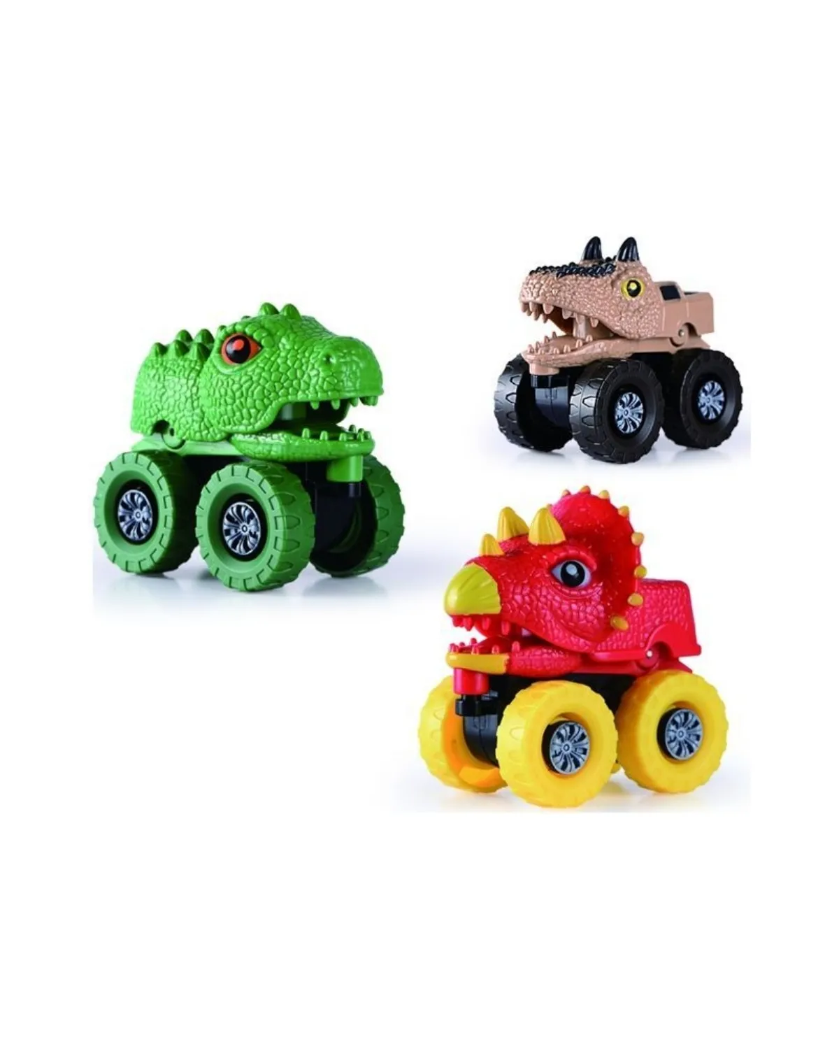 INFUNBEBE IGRAČKA ZA BEBE DINOSAURUS AUTIĆI 