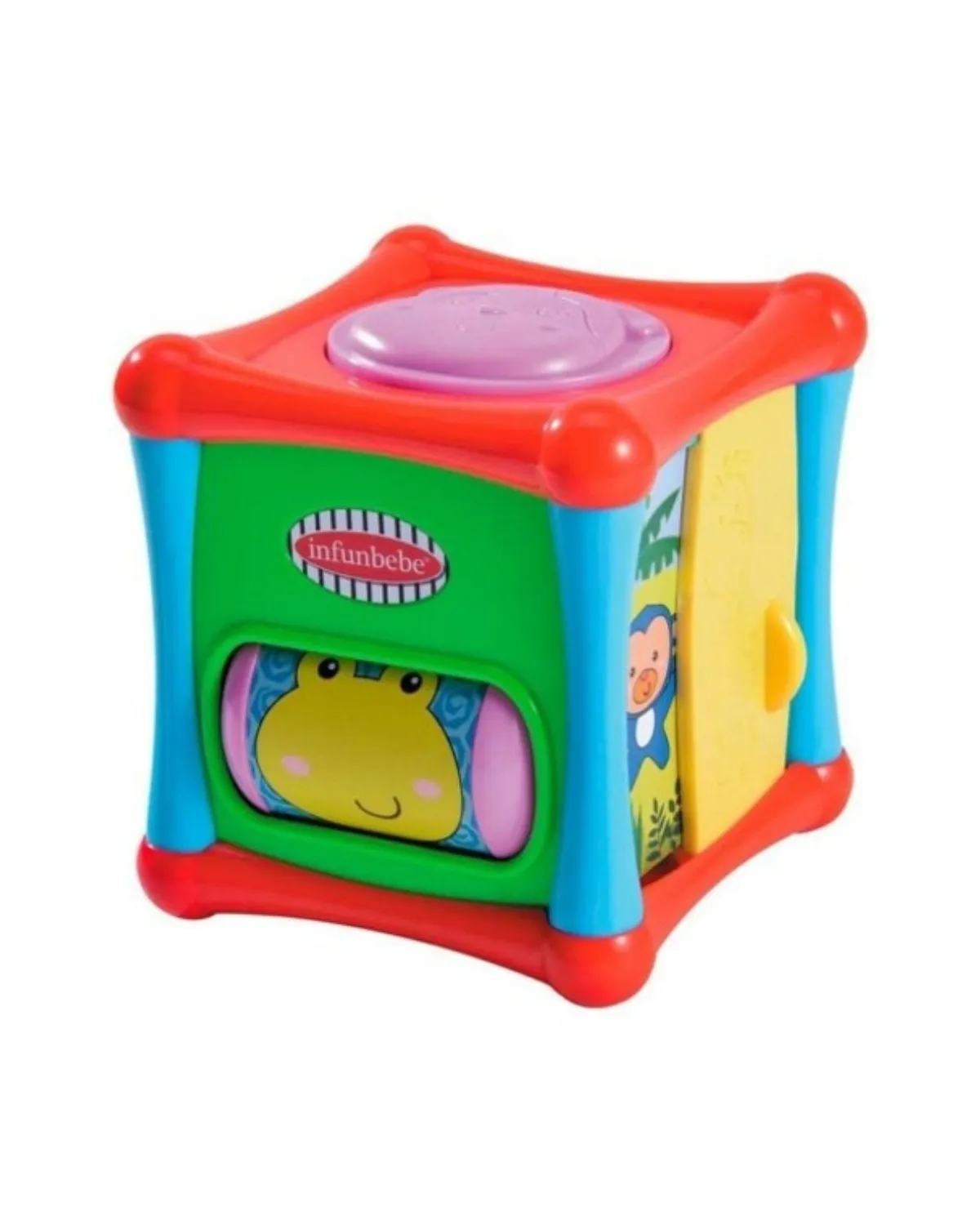 INFUNBEBE IGRAČKA ZA BEBE MOJA PRVA KOCKA SA AKTIVNOSTIMA 
