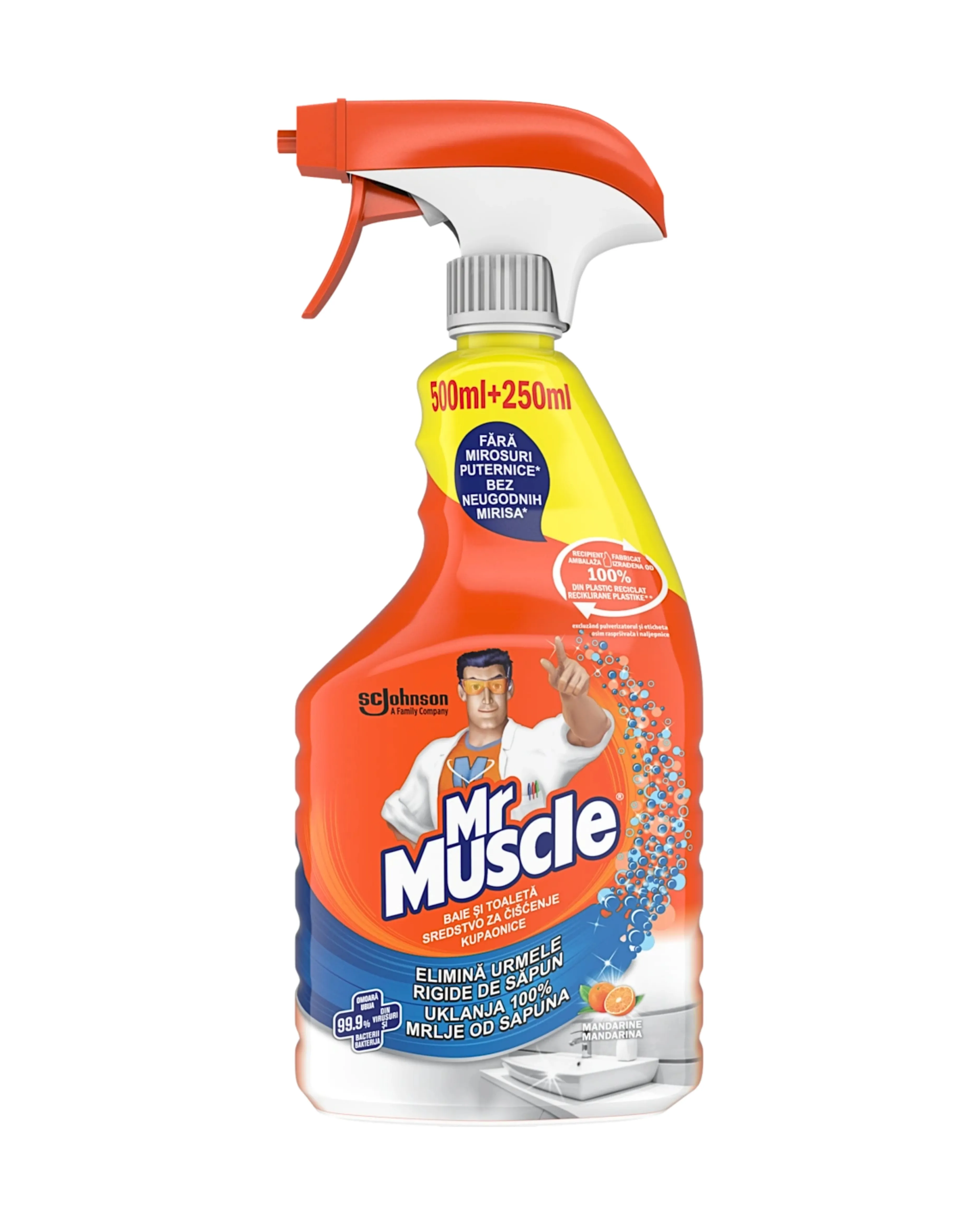 MR. MUSCLE TRIGER ZA CISCENJE KUPATILA 750 ML 