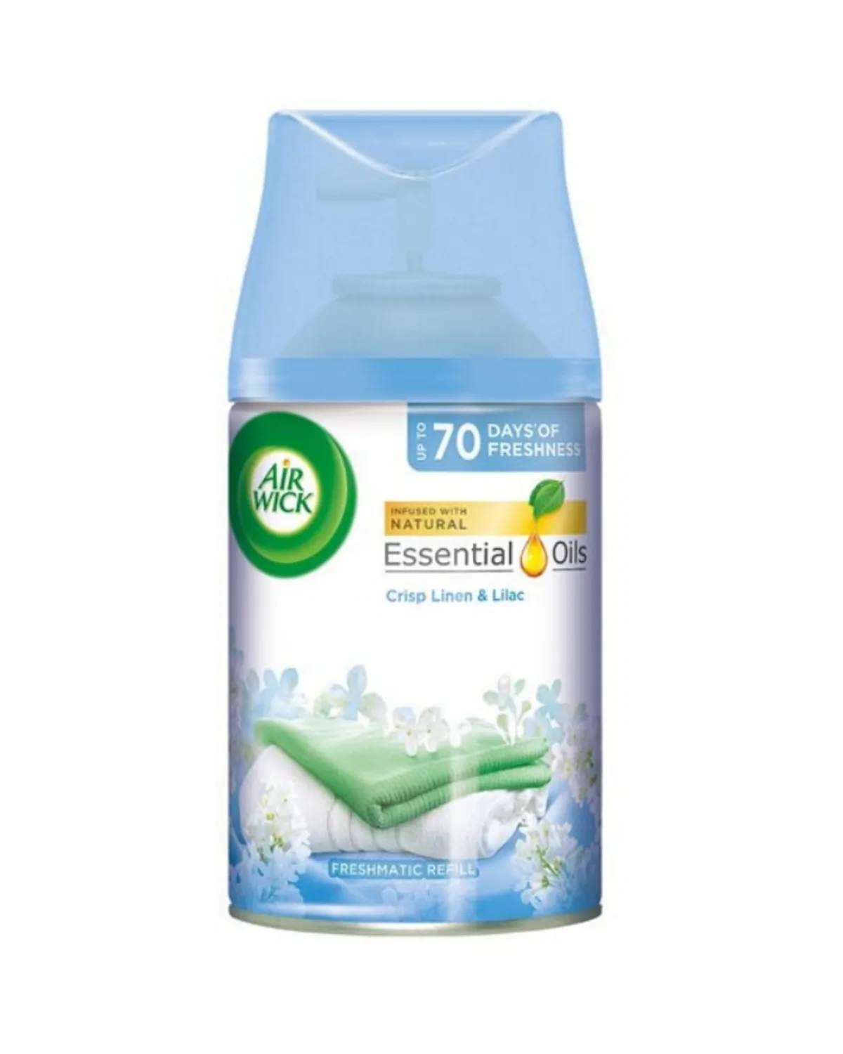 AIRWICK FRESHMATIC REFILL OSVJEŽIVAČ 250ML COOL LINEN&WHITE LILAC (721) 