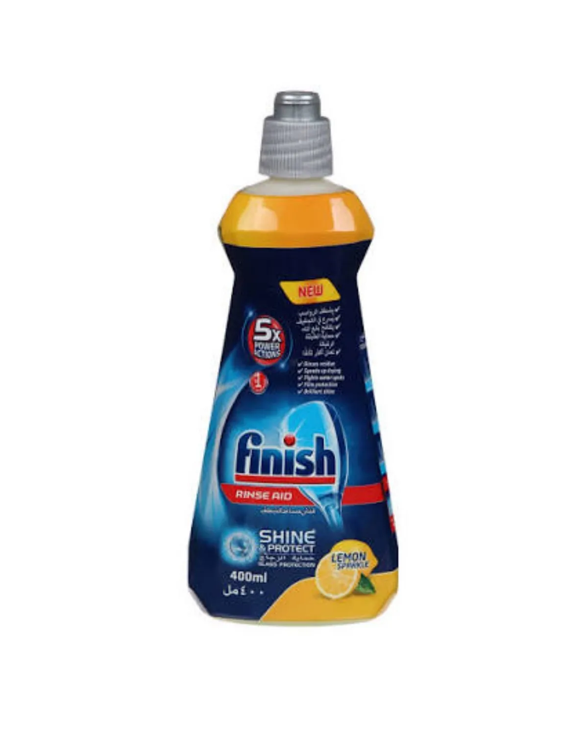 FINISH SJAJ I SUSAC ZA  MAŠINSKO PRANJE SUDJA 400ML LEMON 
