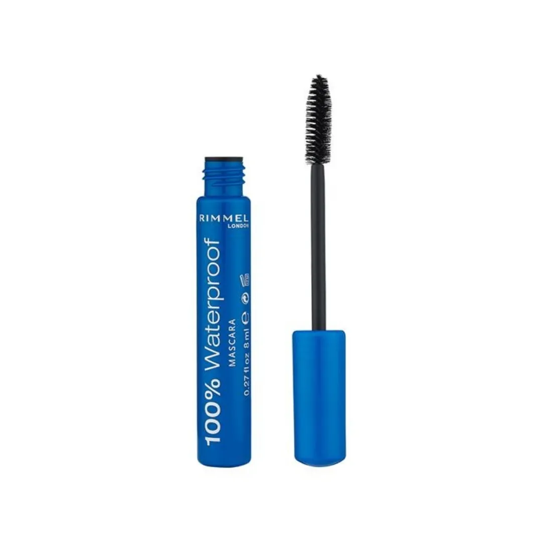 RIMMEL MASKARA 100% WATERPROOF BLACK