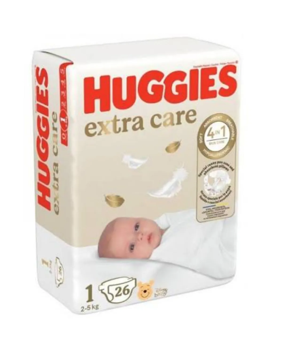 HUGGIES 1 EXTRA CARE 26 KOM 