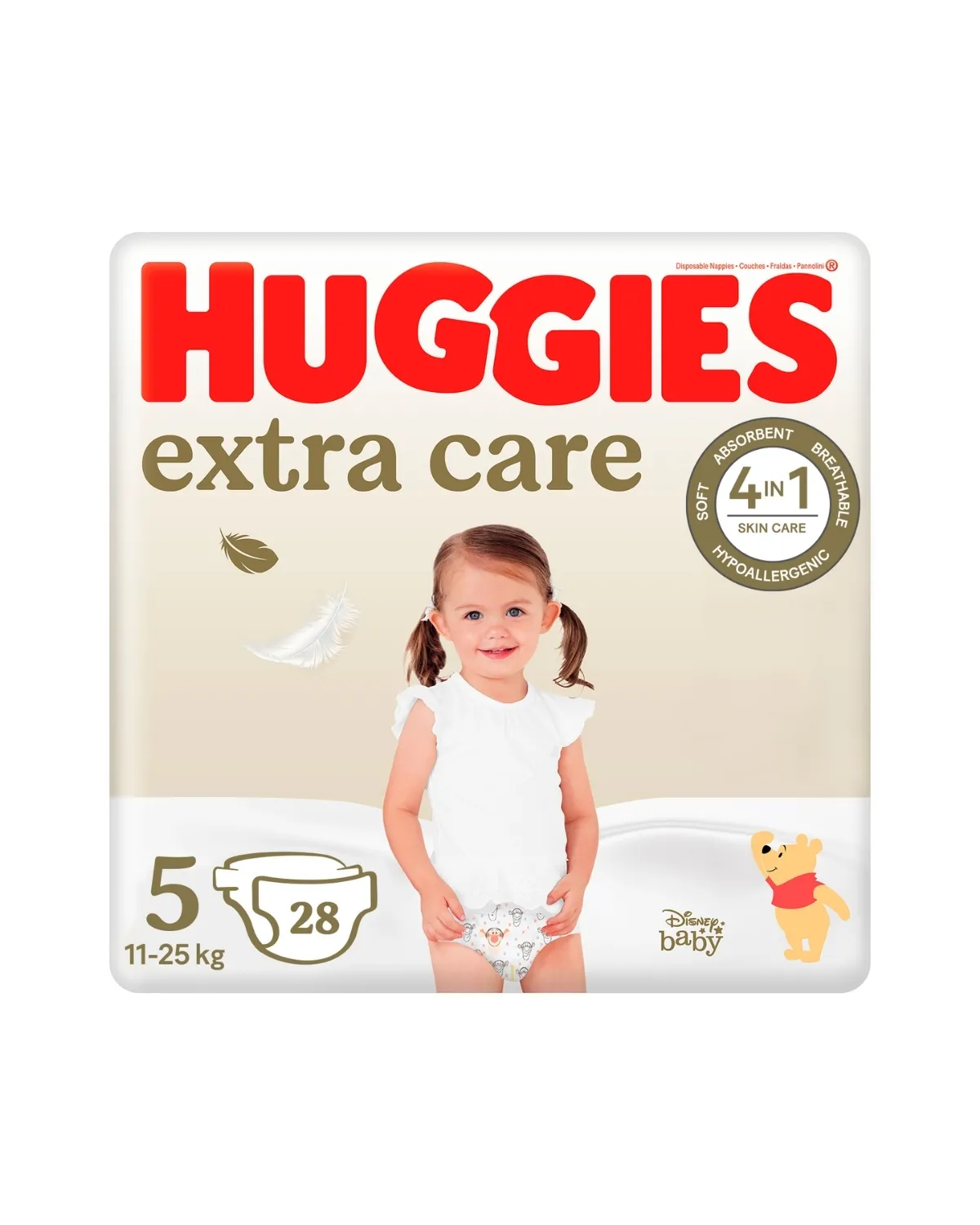 HUGGIES 5 EXTRA CARE 28 KOM 
