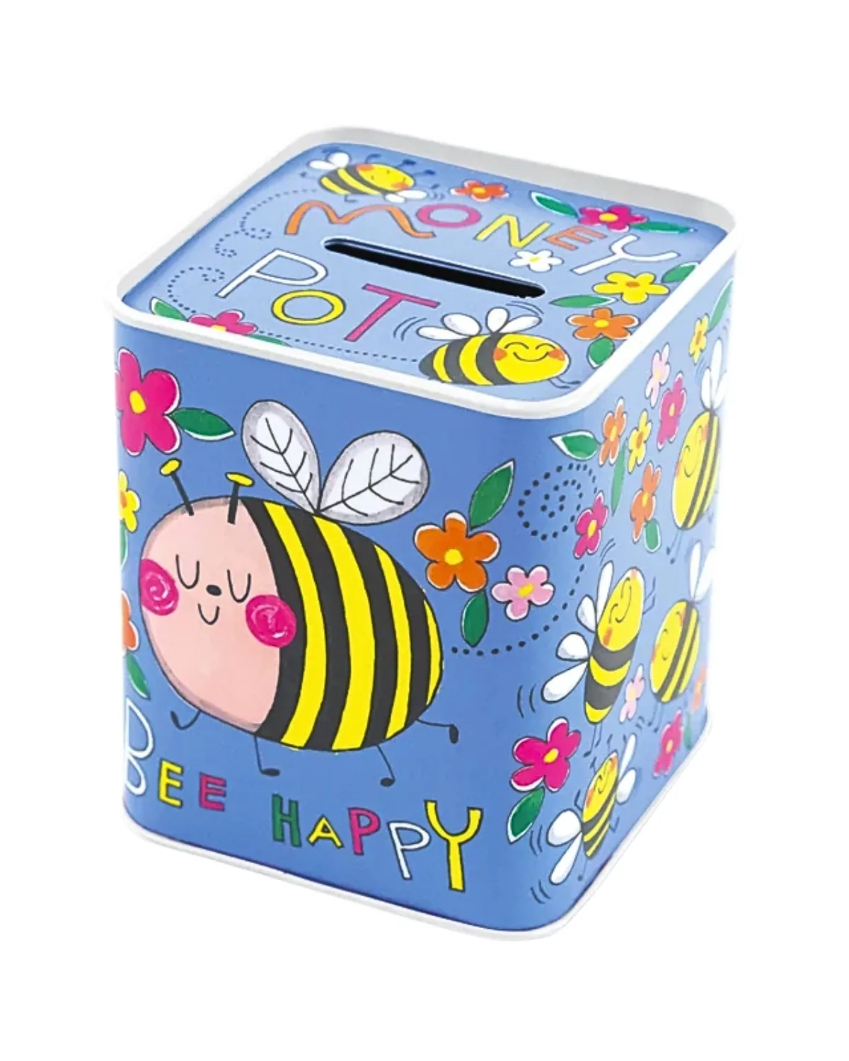 RE METALNA KASICA ZA NOVAC -BEE HAPPY 