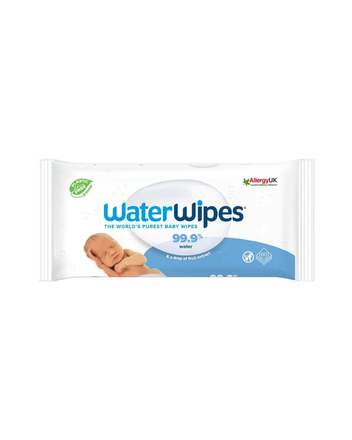 VLAZNE MARAMICE ZA BEBE WATER WIPERS 60KOM 