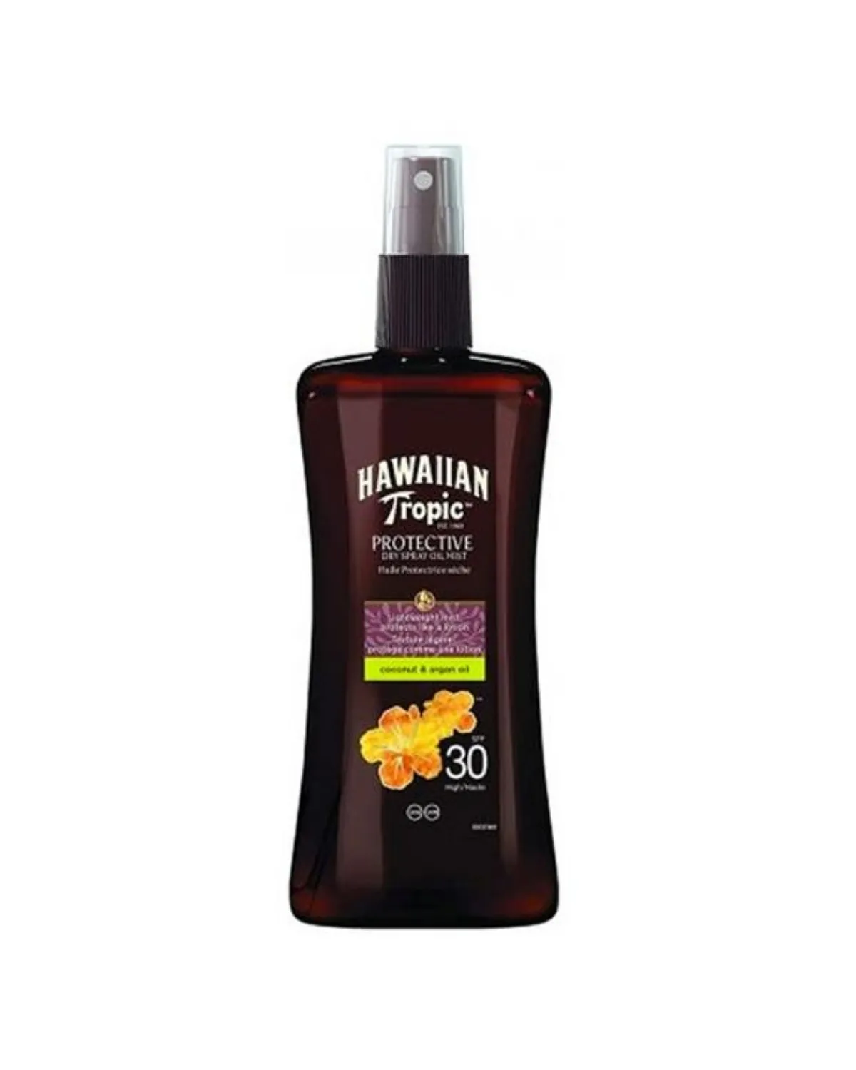 HAWAI TROPIC PROTECTIVE DRY OIL SPRAY SPF30 200ML 