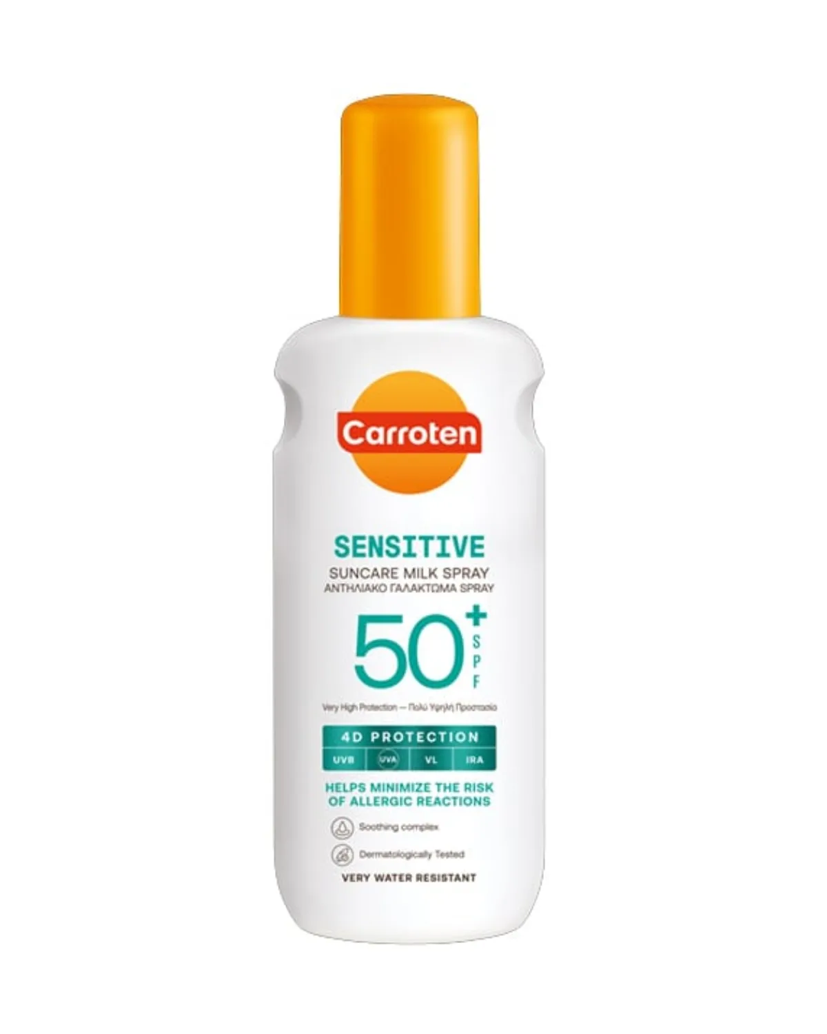 CARROTEN MLIJEKO SPREJ SENZITIV SPF50+ 200ML 