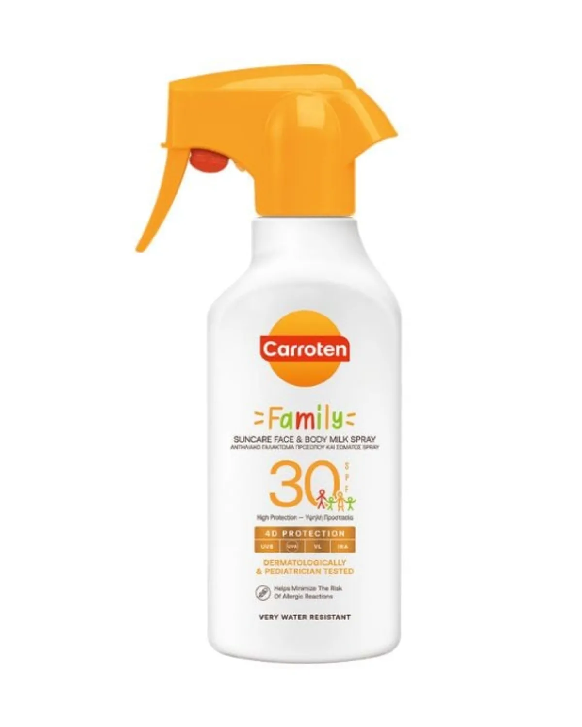 CARROTEN MLIJEKO FAMILY TRIGER SPF30 270ML 