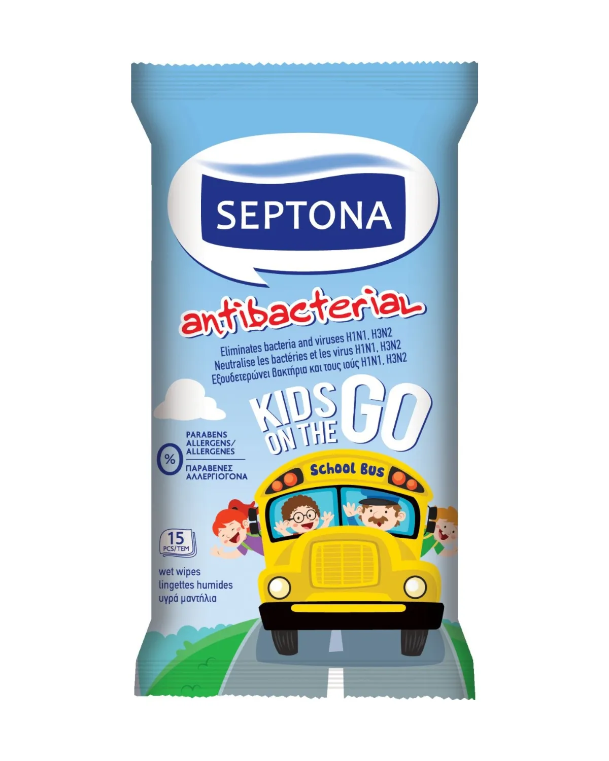 SEPTONA MARAMICE ANTIBACTERIAL 15/1 KIDS ON THE GO