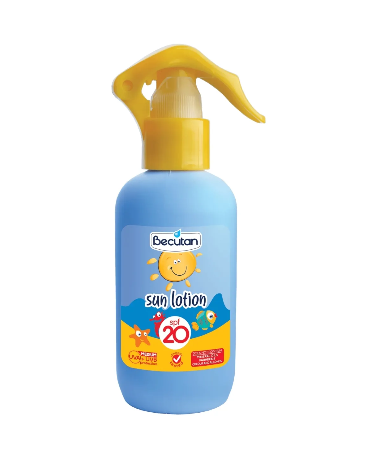 BECUTAN MLIJEKO ZA SUNČANJE SPF20 150 ML 