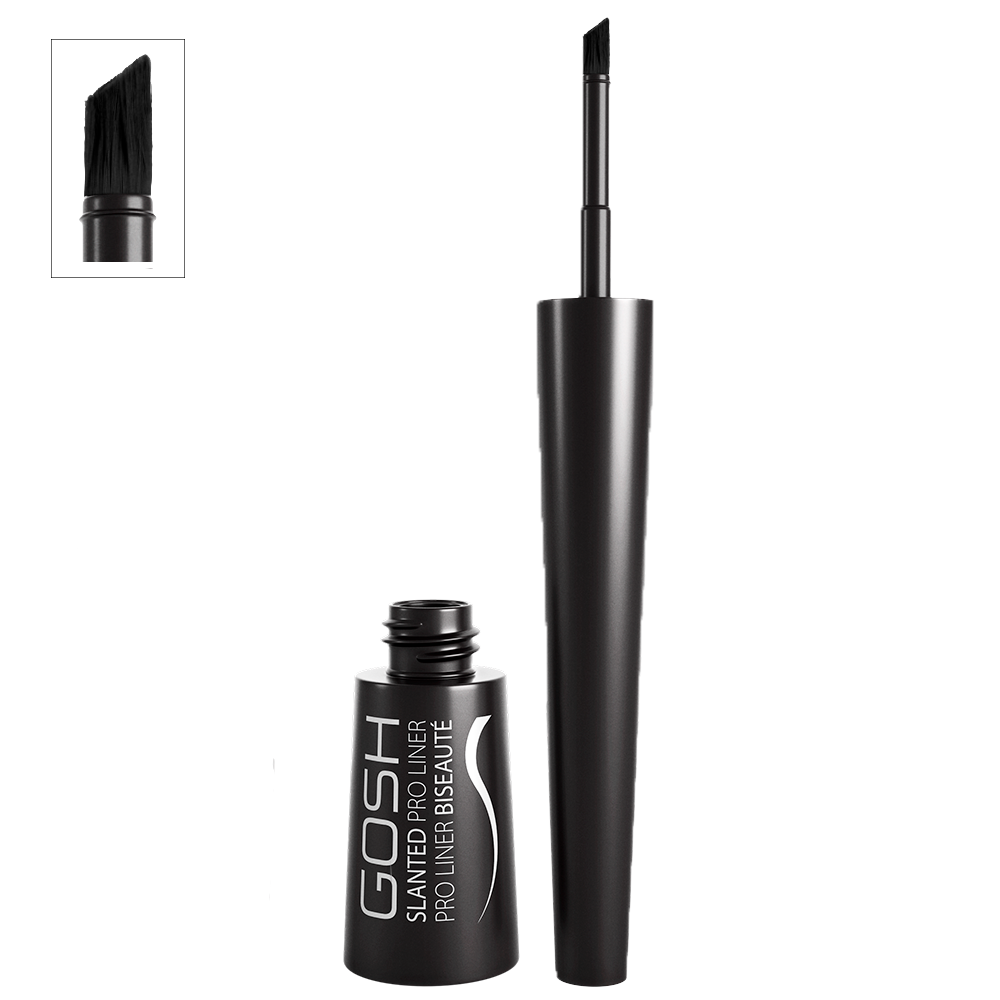 GOSH EYELINER SLANTED PRO LINER 001 Mil Pop