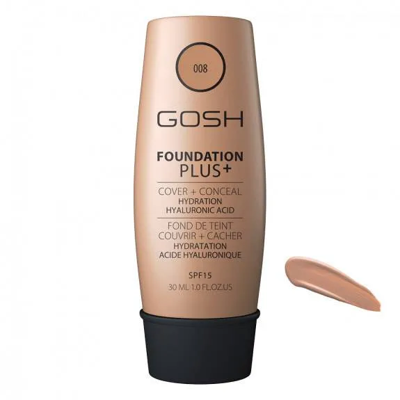 GOSH TECNI PUDER FOUNDATION PLUS 004 30ML