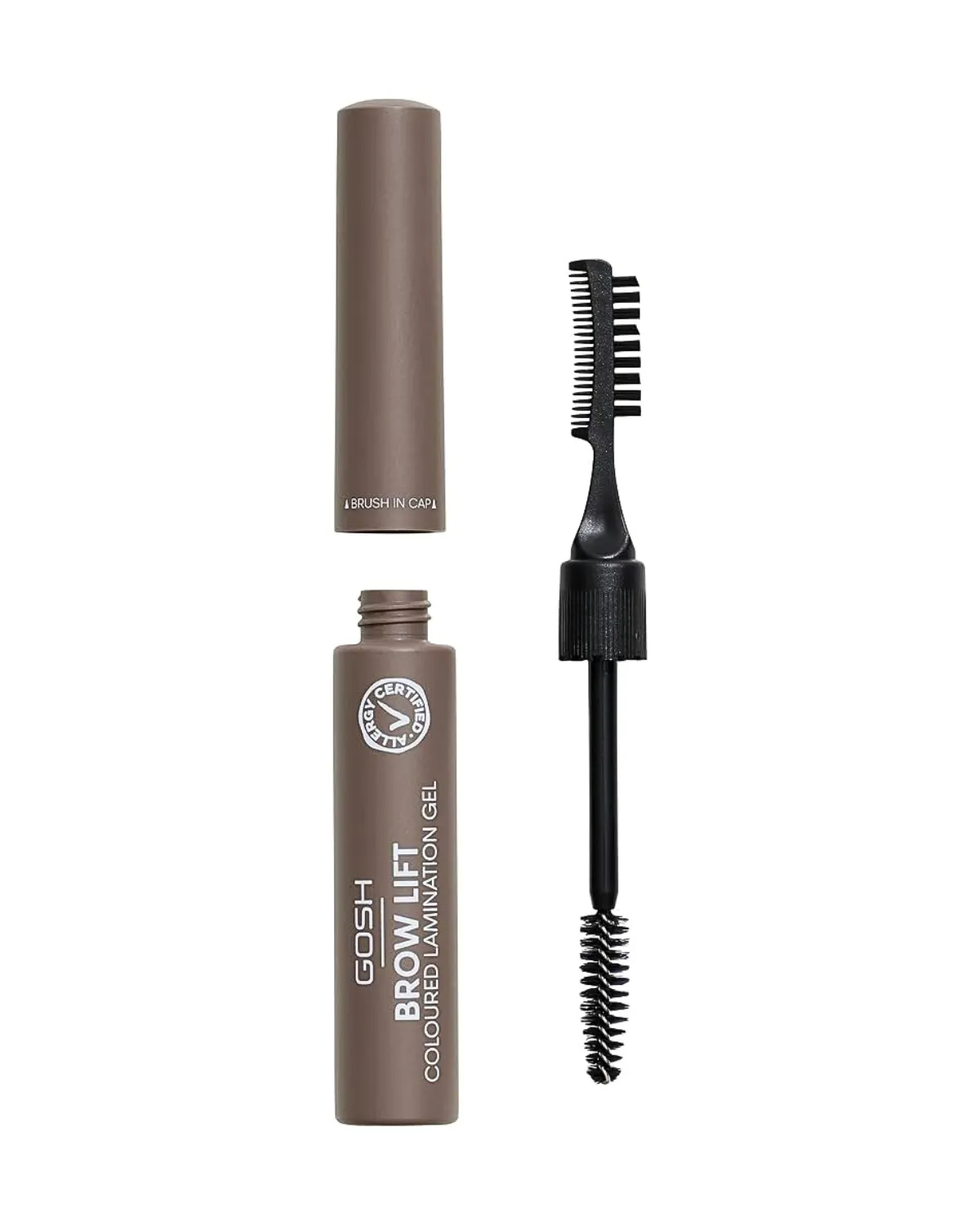GOSH GEL ZA OBRVE COLOURED BROW LIFT GREY BROWN 001 