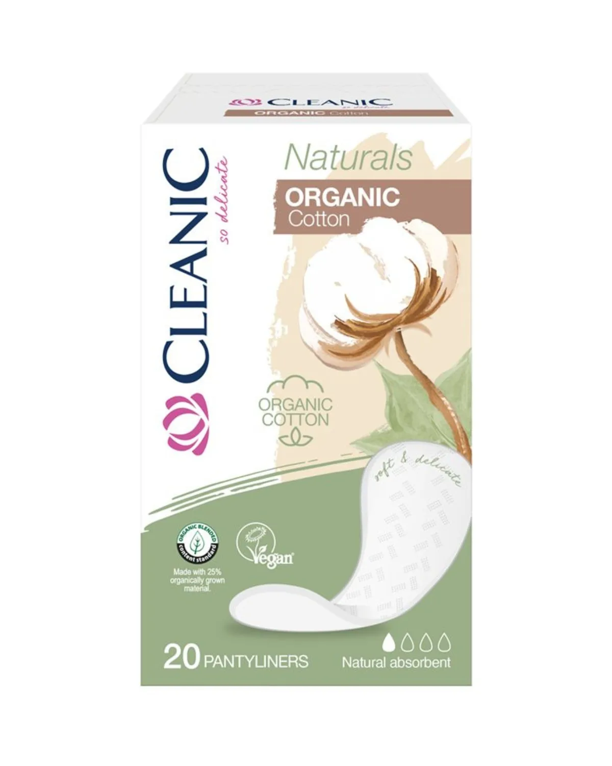 HARPER DNEVNI ULOŠCI CLEANIC ORGANIC 20KOM