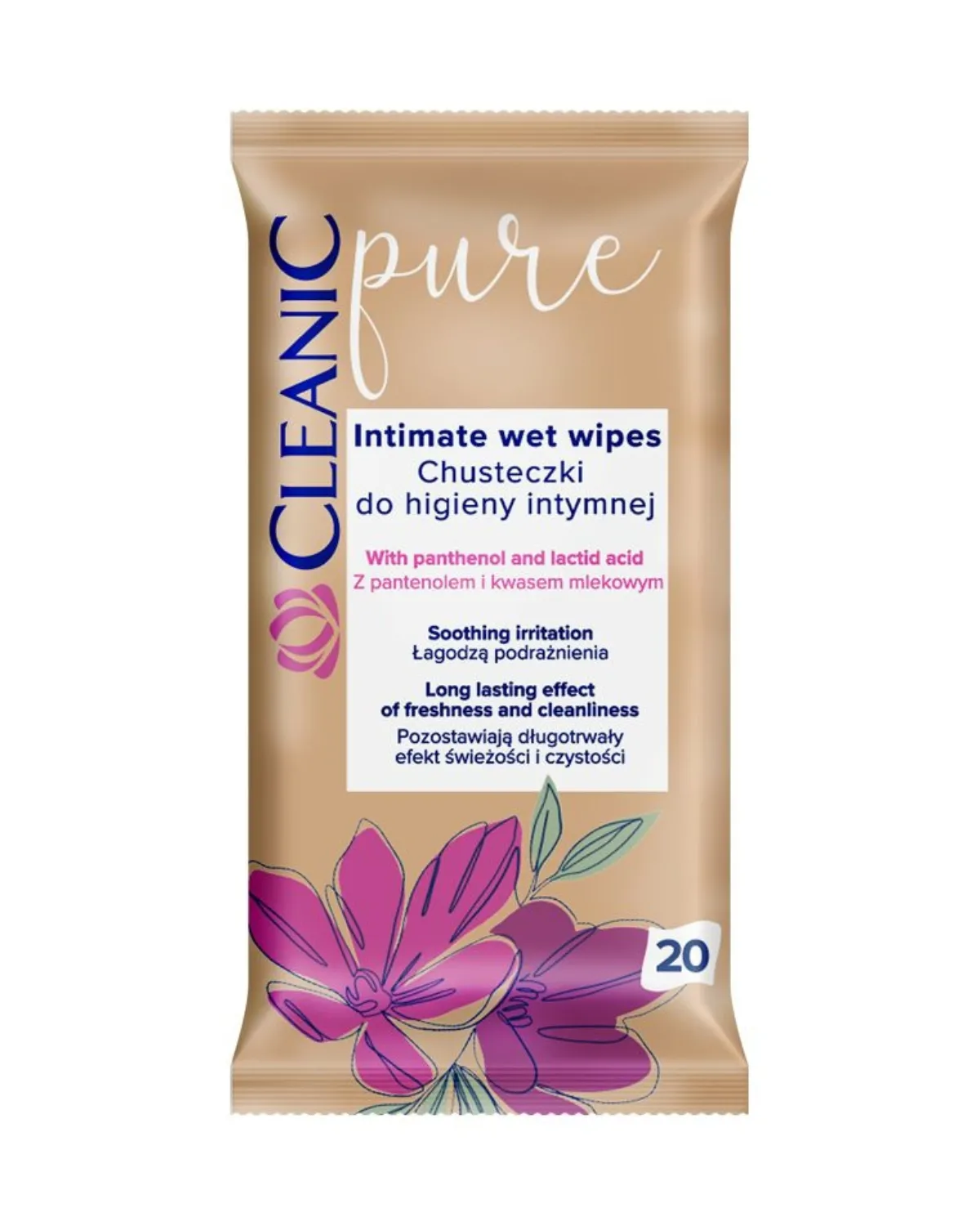 HARPER INTIMNE VLAŽNE MARAMICE PURE 20KOM