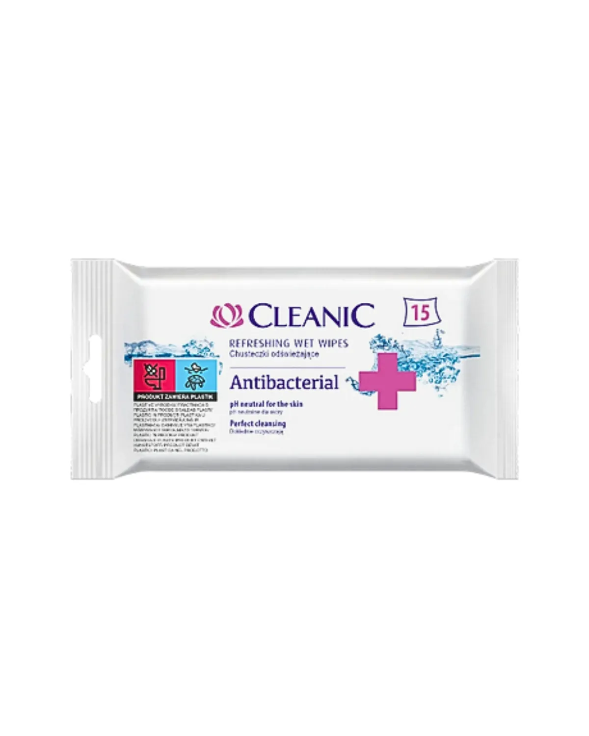 CLEANIC ANTIBAKTERIJSKE VLAŽNE MARAMICE 15/1 