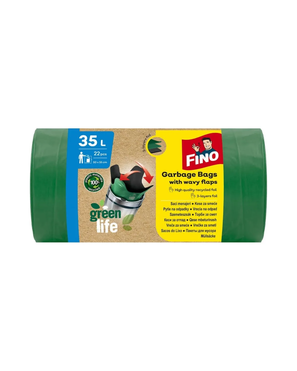 FINO KESE ZA SMEĆE GREEN LIFE EP 35L 22K 