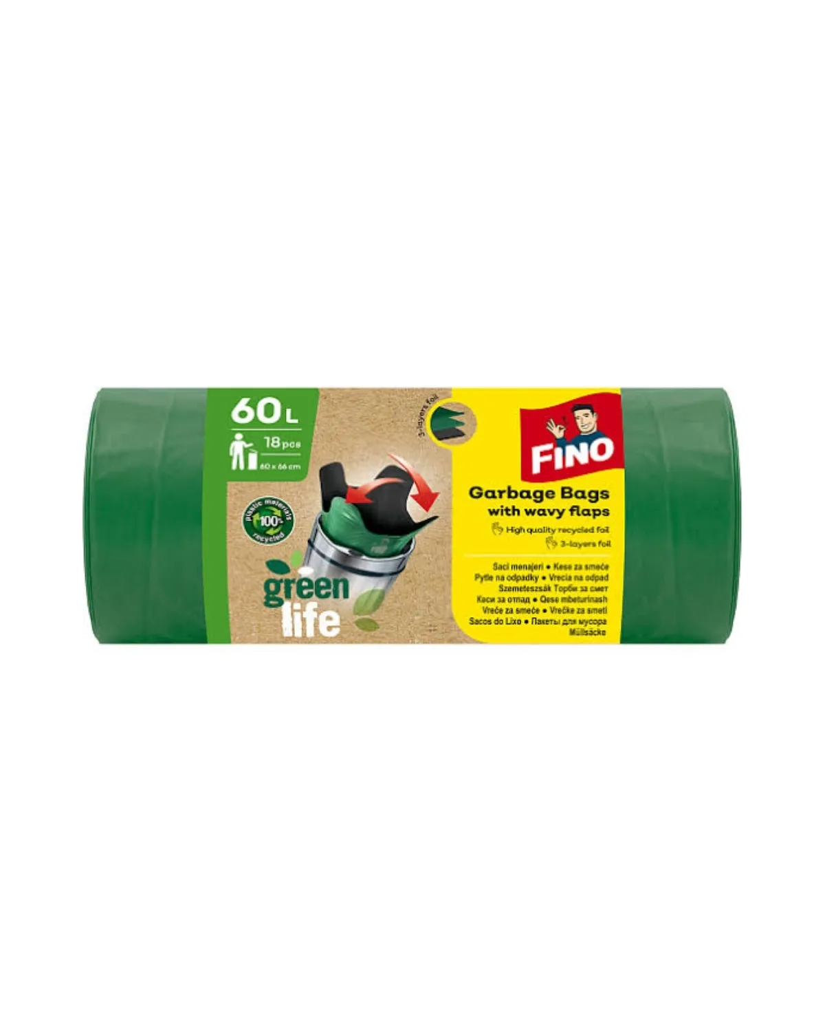 FINO KESE ZA SMEĆE GREEN LIFE EP 60L 18K 
