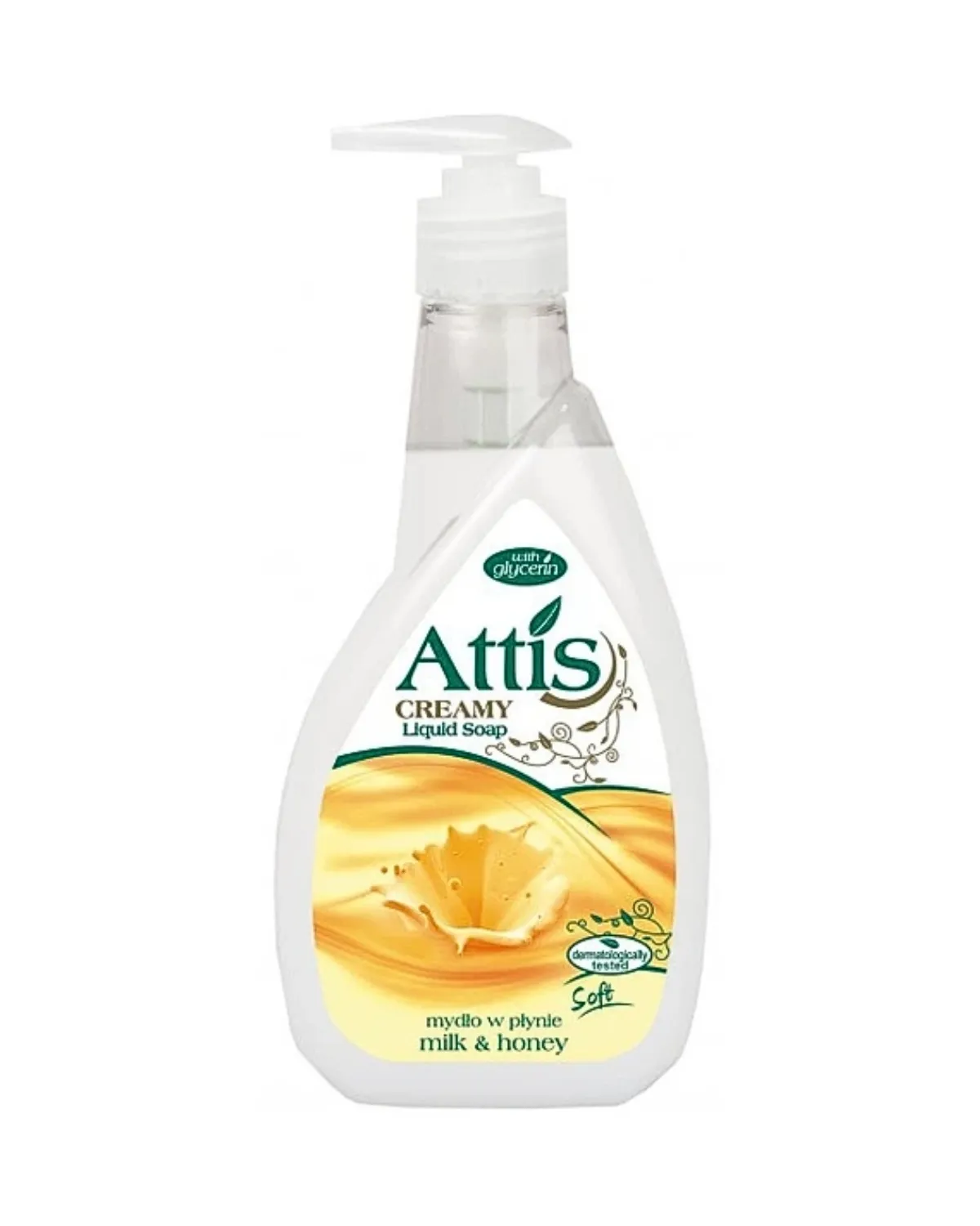 ATTIS CREAMY LIQUID SOAP MILK & HONEY 400ML 