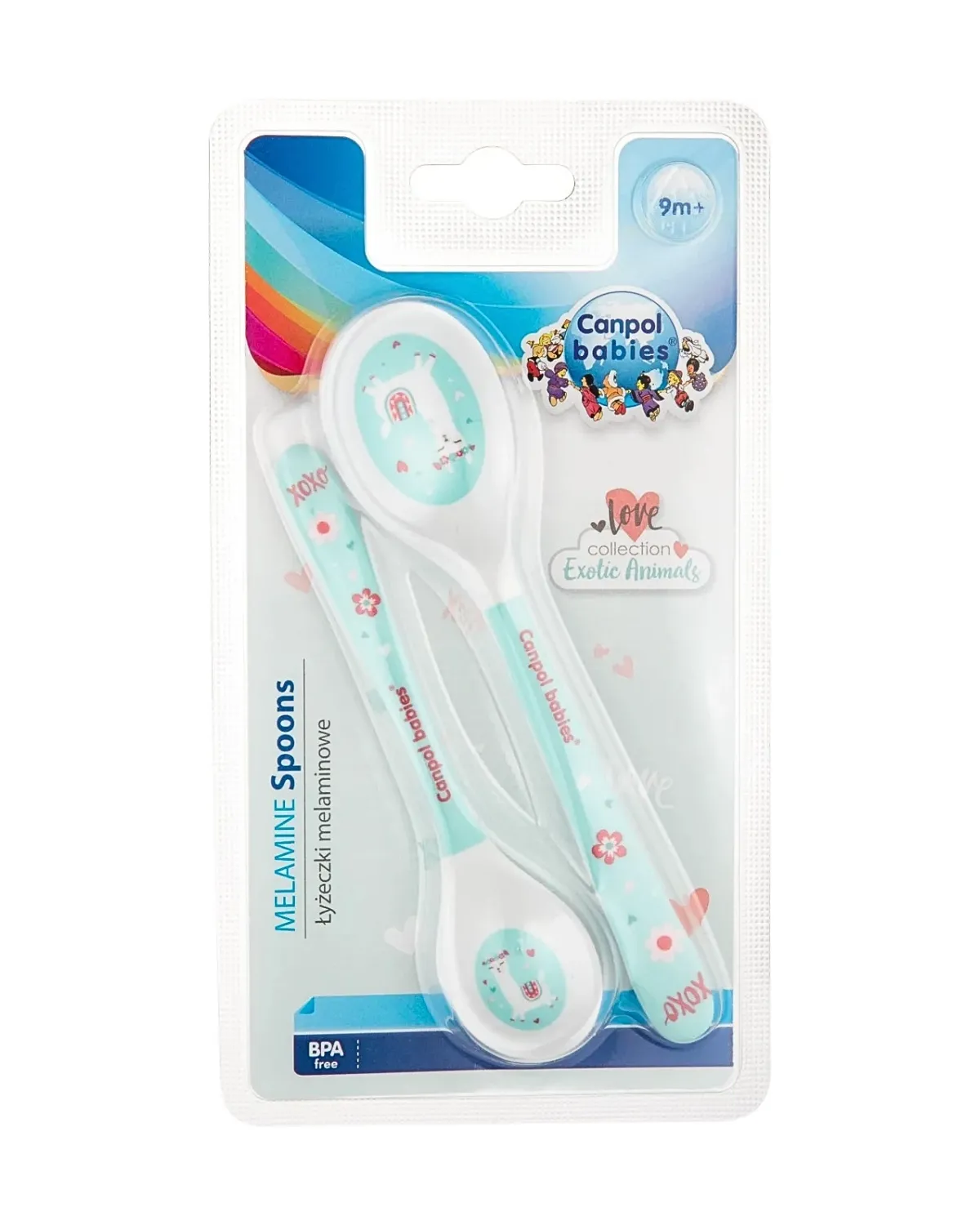 SET KAŠIKA ZA BEBE 2/1 - EXOTIC ANIMALS 