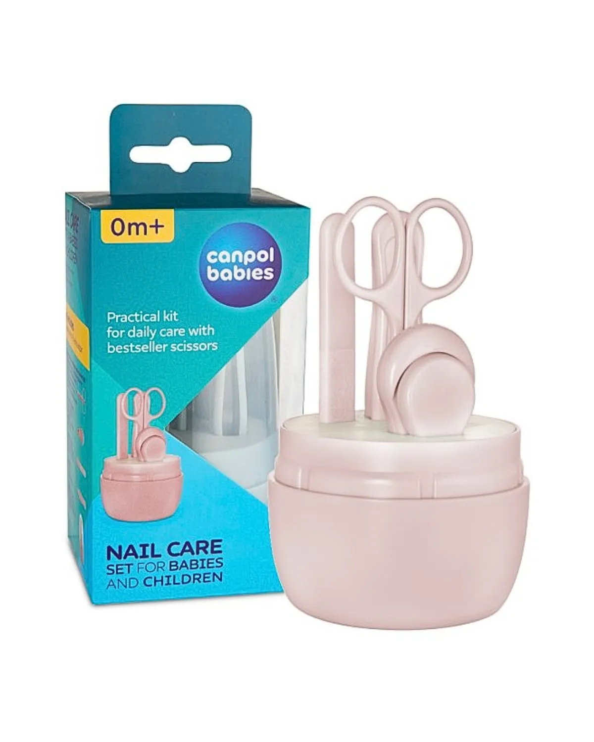 SET ZA DJEČIJU NJEGU NOKTIJU/PINK 0M+ 