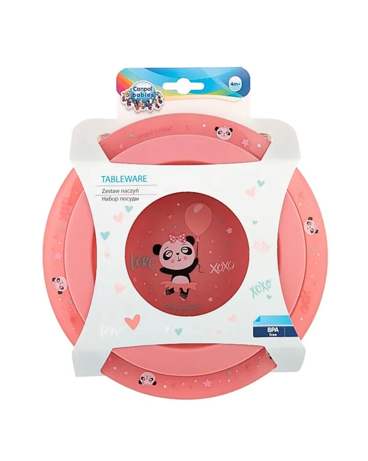 SET TANJIRA ZA BEBE 2/1 - EXOTIC ANIMALS 