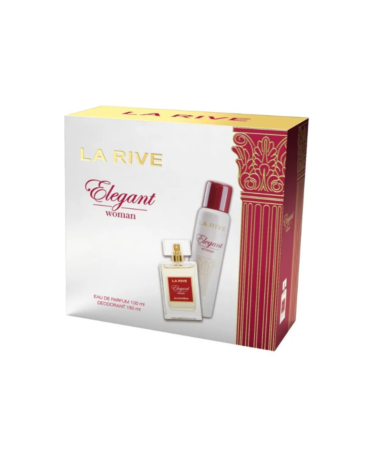 LA RIVE SET ELEGANT WOMAN - BACCARAT ROUGE 100ML + DEO 100 ML Z. 