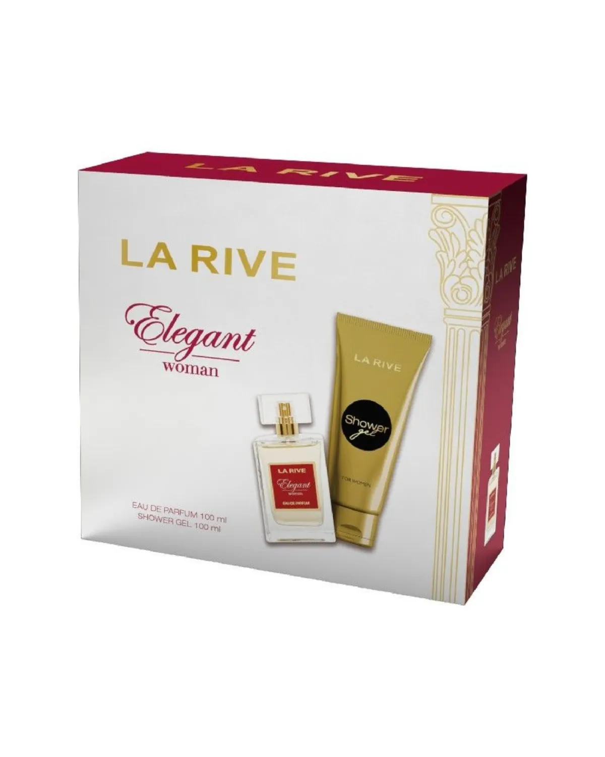 LA RIVE SET ELEGANT WOMAN - BACCARAT ROUGE 100ML + GEL ZA TUSIRANJE 100 ML Z.