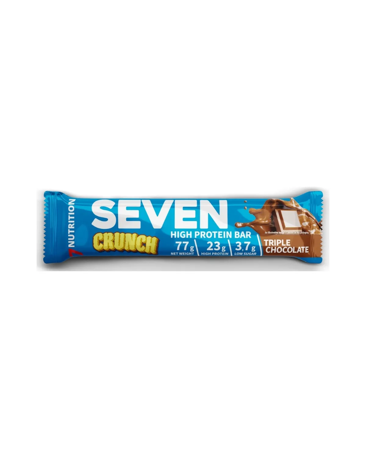 7N PROTEIN BAR 77G TRIPLE CHOCOLATE 