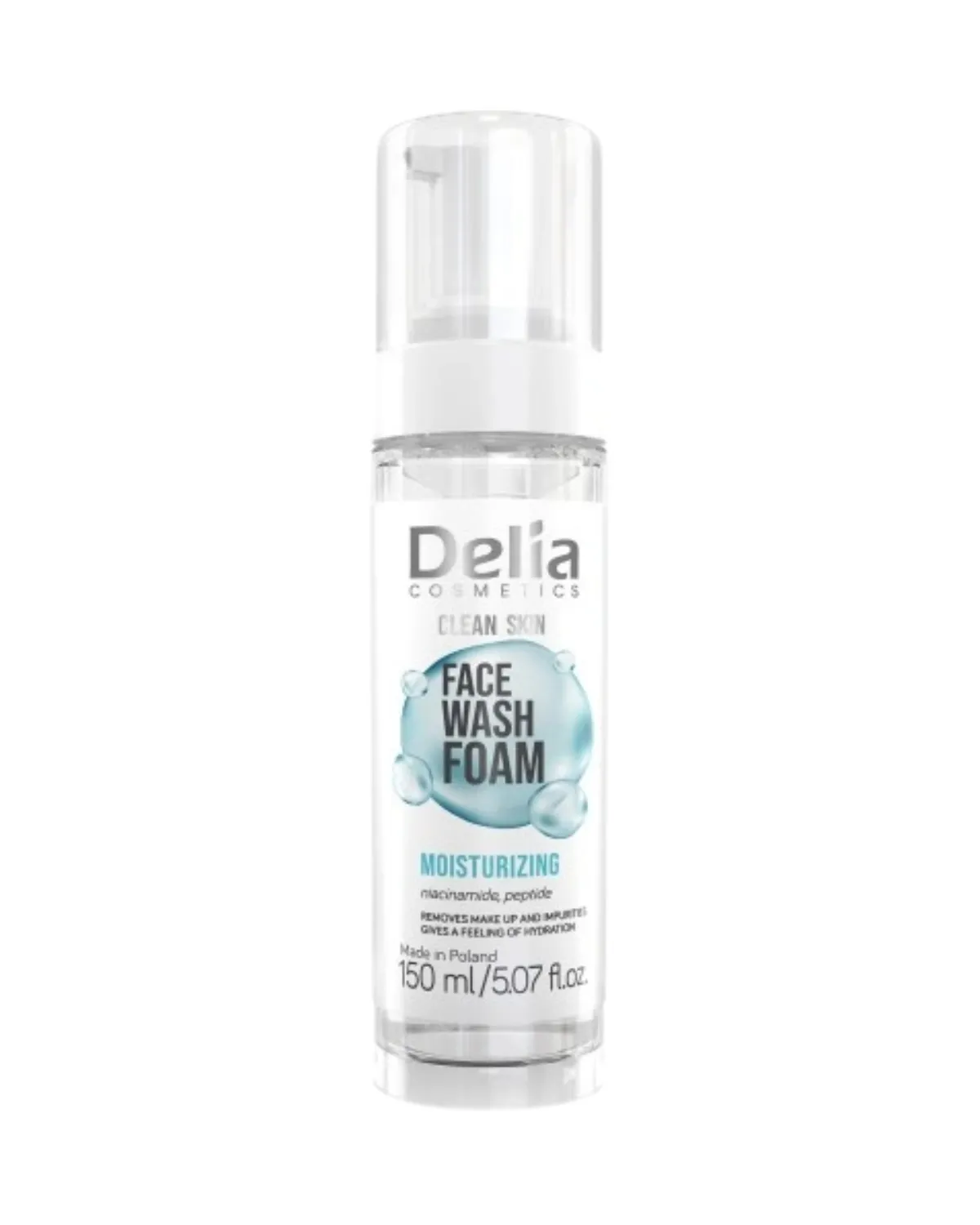DELIA PJENA ZA CISCENJE LICA MOISTURIZING NORMALIZING CLEAN SKIN 200ML