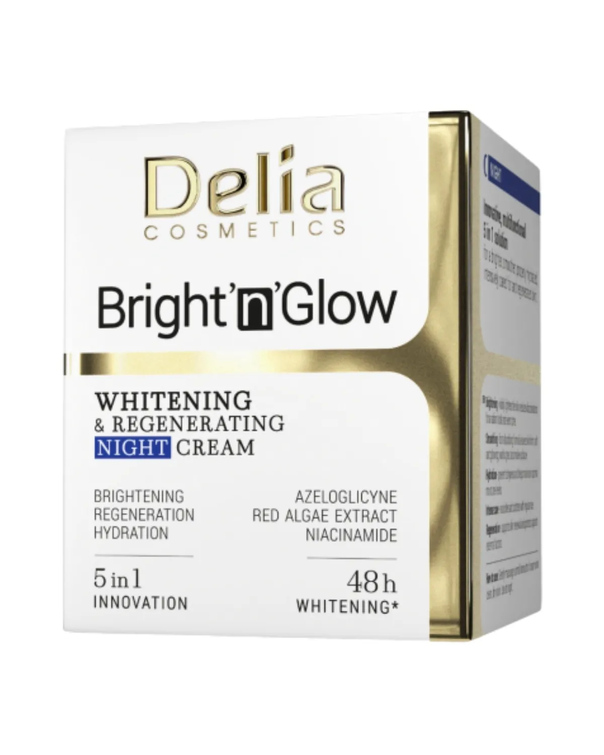 DELIA KREMA ZA LICE NOĆNA WHITENING 50ML 