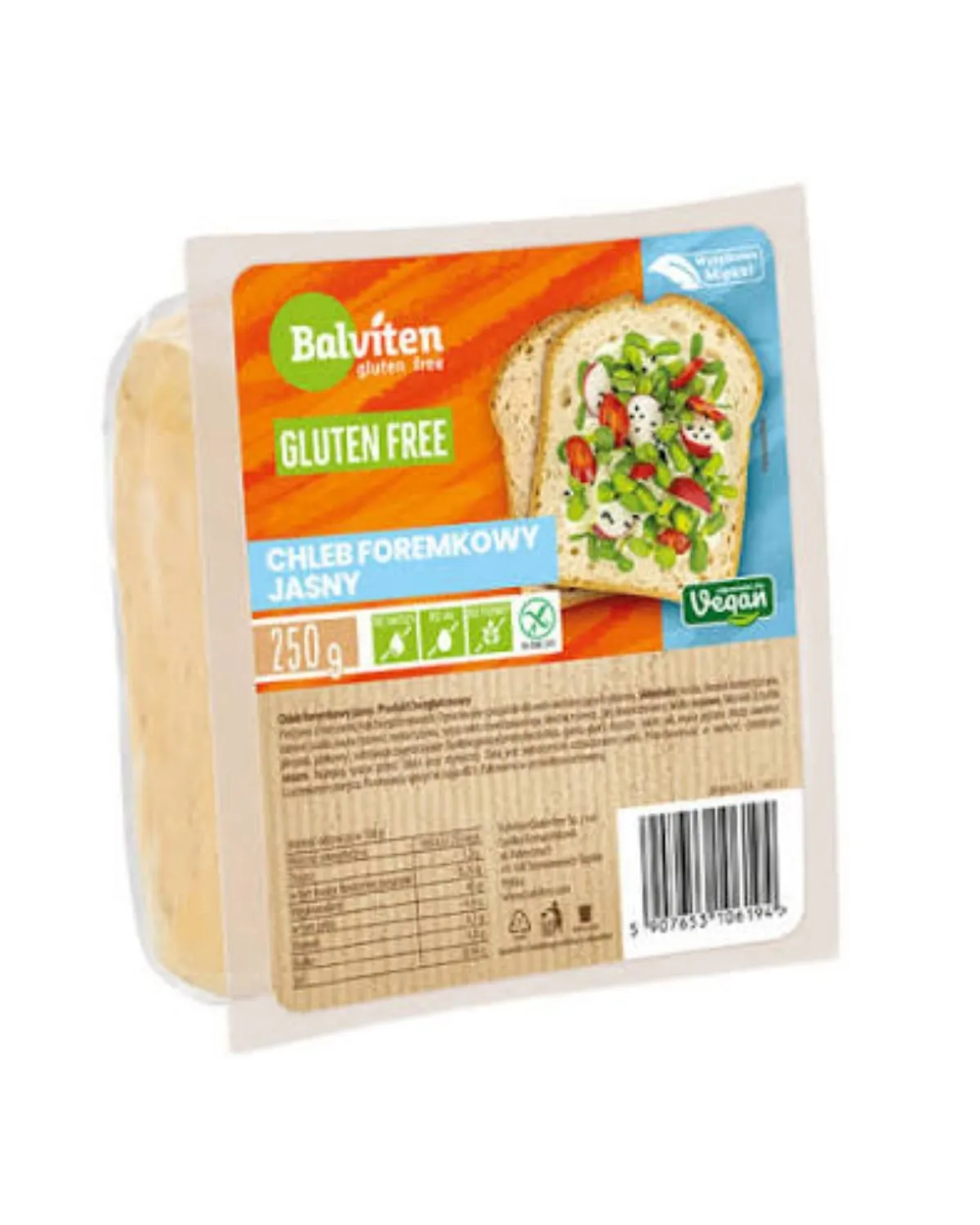 GLUTEN FREE ROYAL BIJELI HLEB 250G 