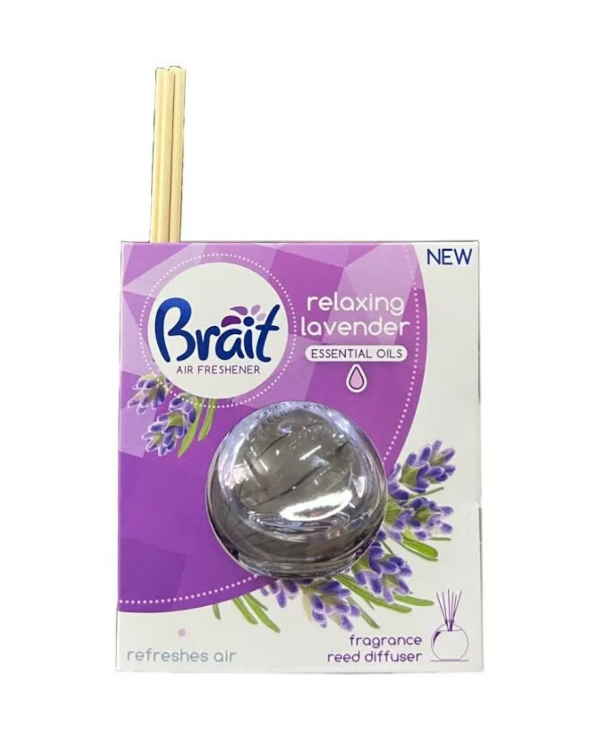 BRAIT REED DIFFUSER RELAXING LAVENDER 40ML- DEKORATIVNI OSVJEZIVA? 