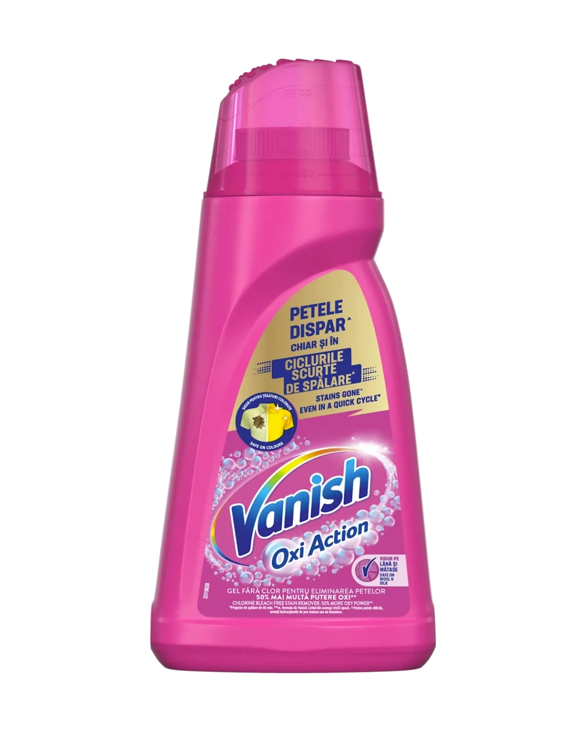 VANISH TEČNI DETERDŽENT ZA FLEKE 1 L OXI ACTION PINK 
