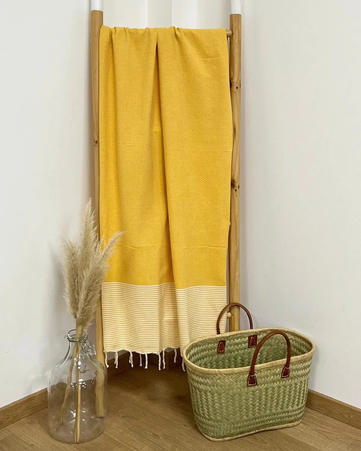 LA PLAGE PEŠKIR ZA PLAŽU MIKANDA TOURNESOL 100X200