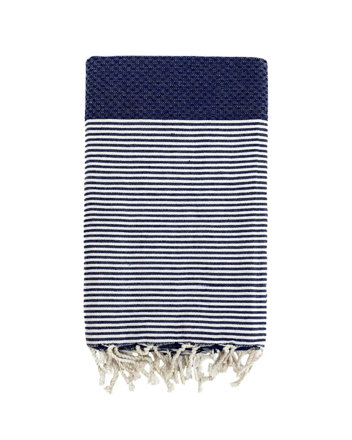 LA PLAGE PEŠKIR ZA PLAŽU PLATNENI TANJI MIKANDA NAVY 100X200