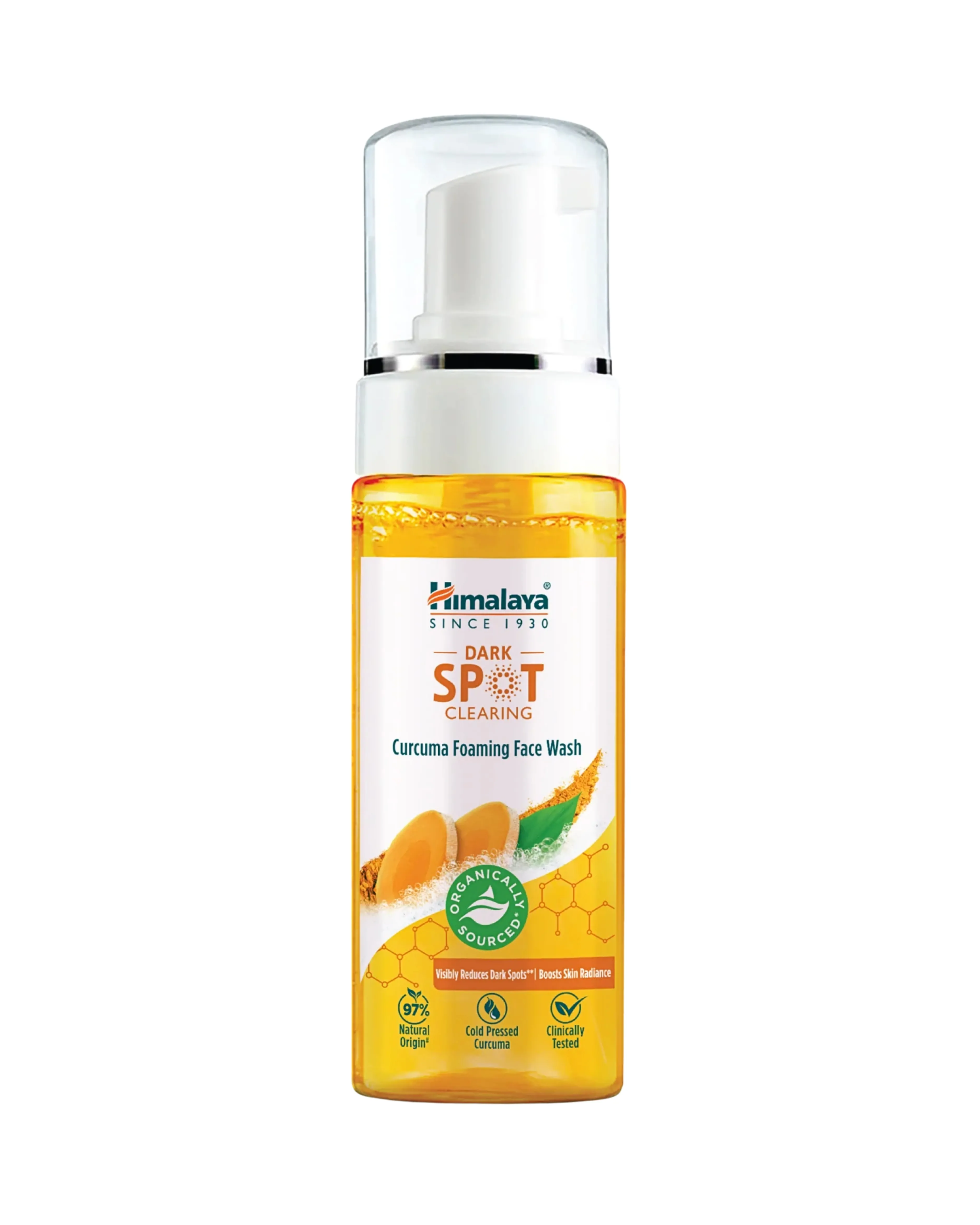 HIMALAYA KURKUMA PJENA ZA UMIVANJE I UKLANJANJE TAMNIH MRLJA 150ML 