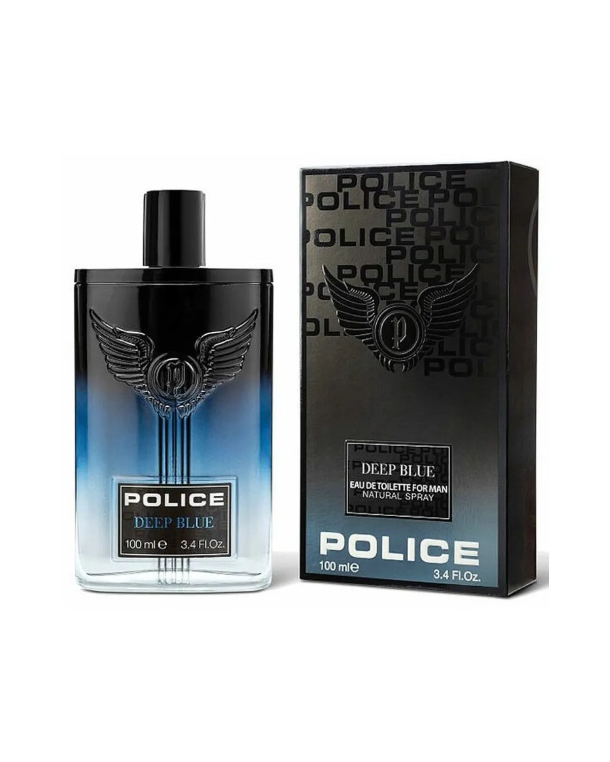 POLICE DEEP BLUE EAU DE TOILETTE MEN - 100ML 
