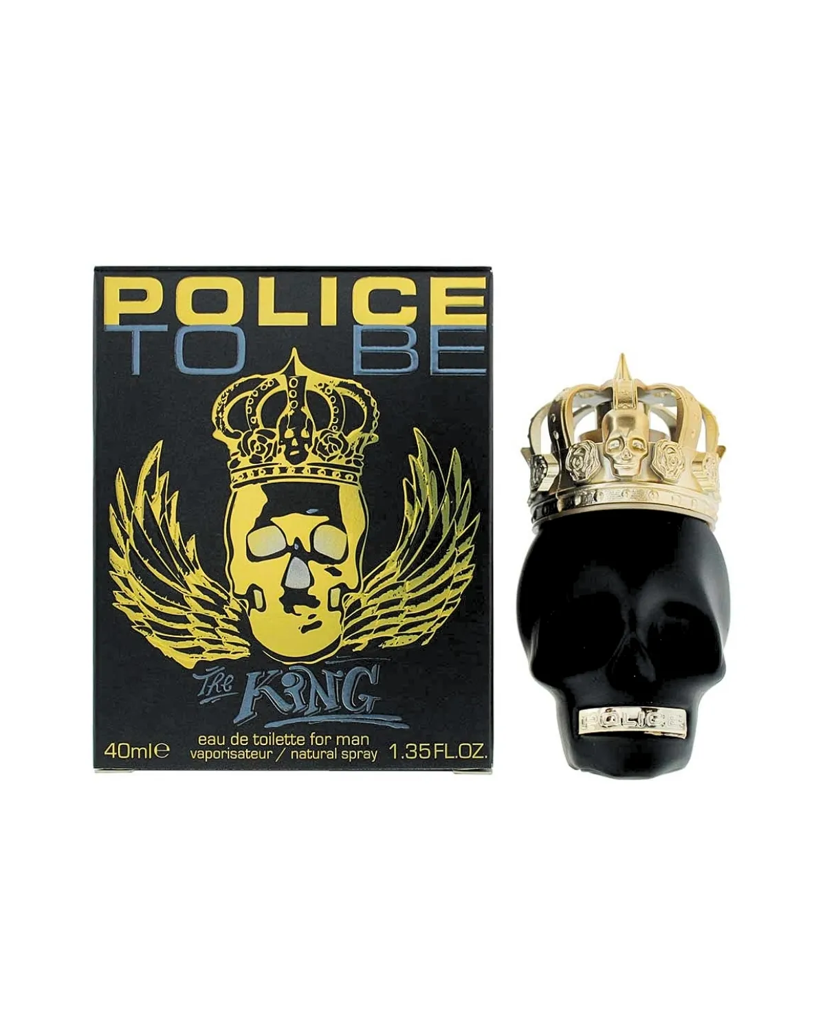 POLICE TO BE THE KING EAU DE TOILETTE MEN - 40ML 