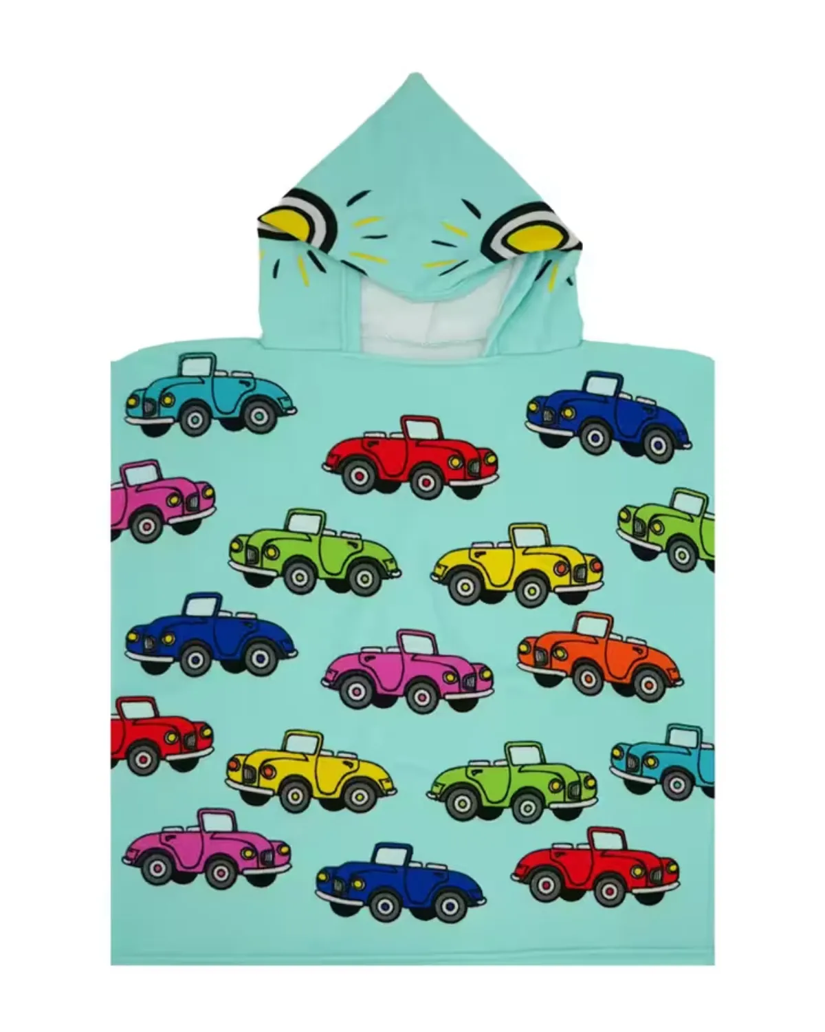 LA PLAGE PEŠKIR ZA PLAŽU PONCHO CARS 60X120