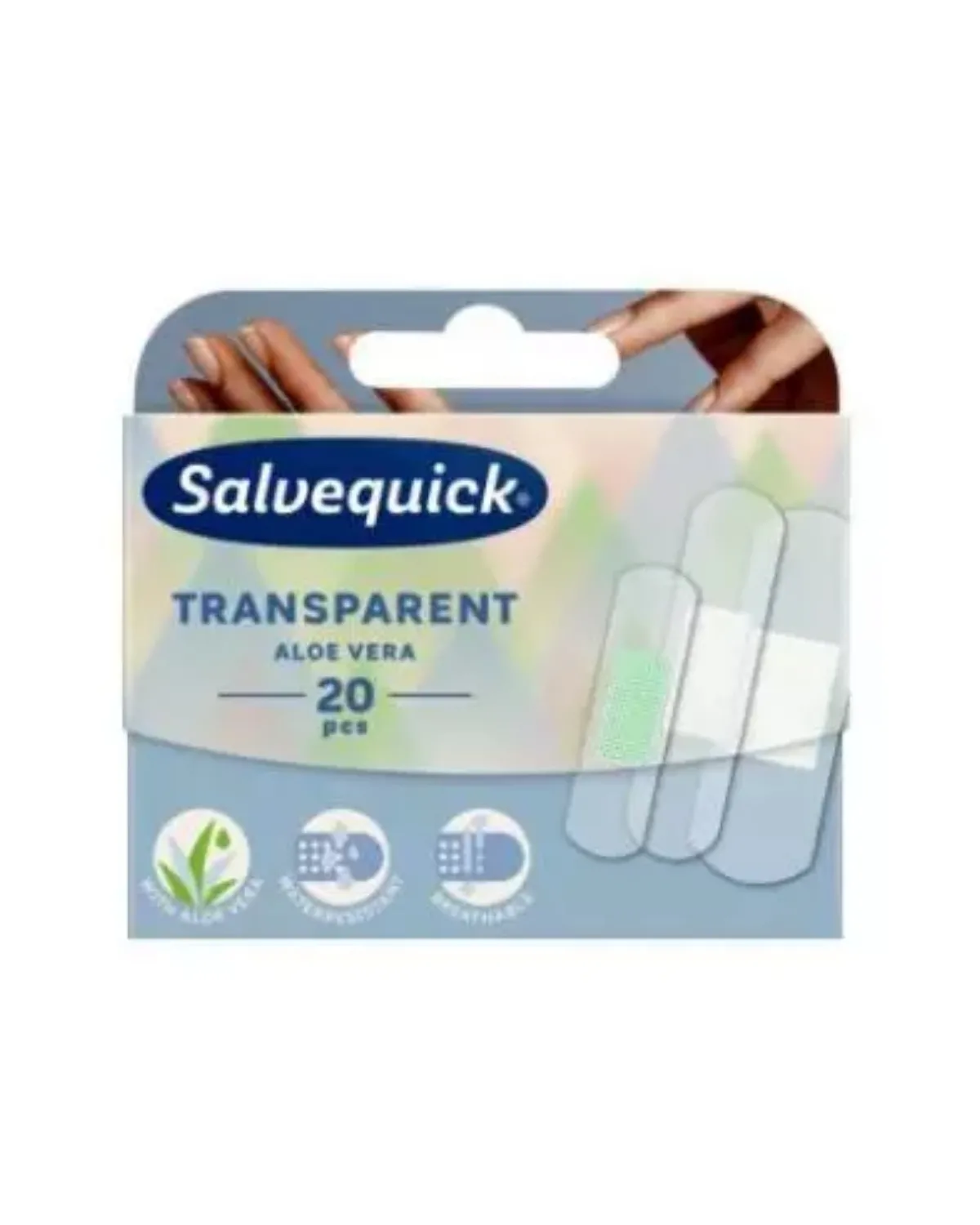 FLASTER SALVEQUICK TRANSPARENT ALOE VERA 