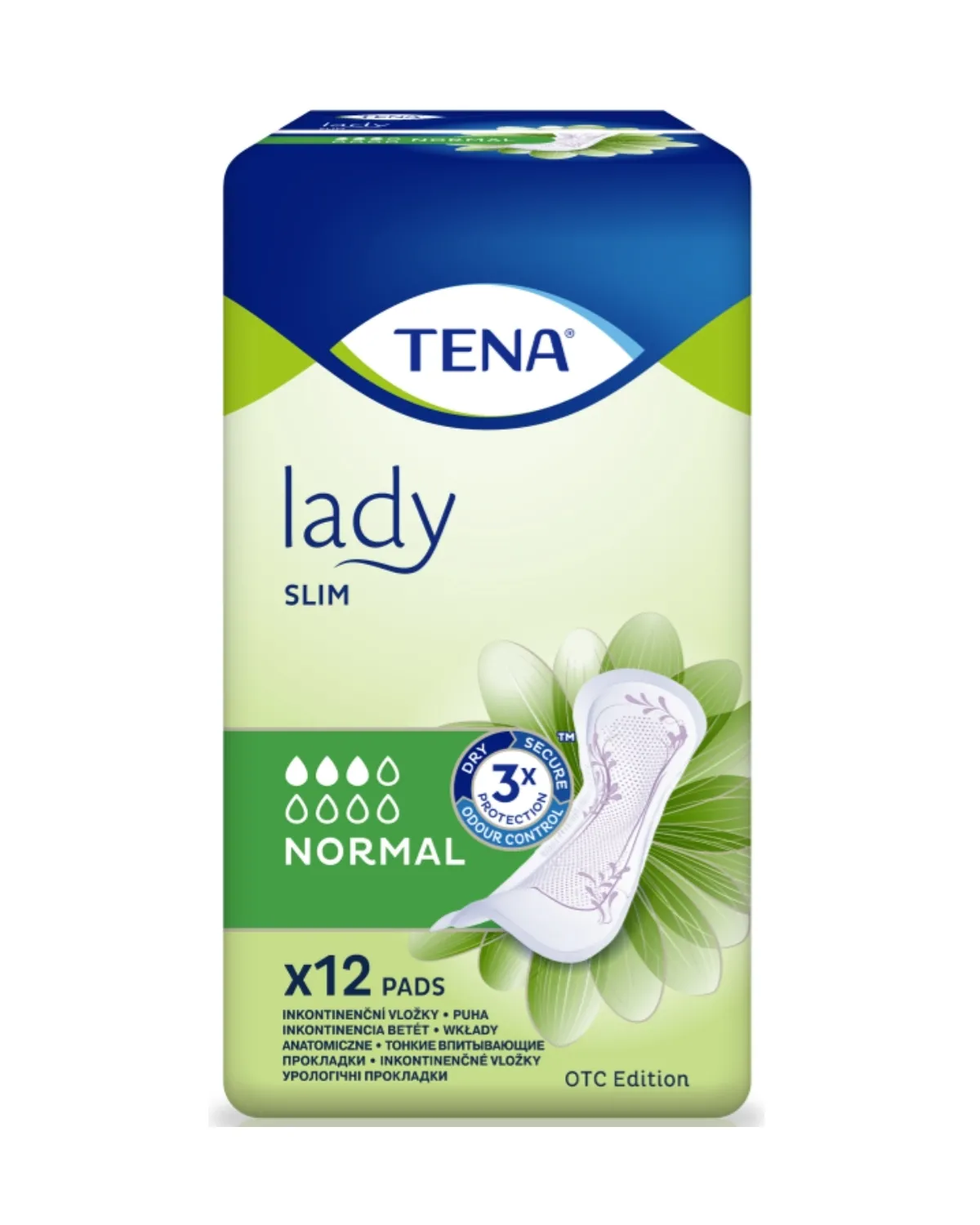 TENA ULOSCI LADY SLIM NORMAL 6X12P 