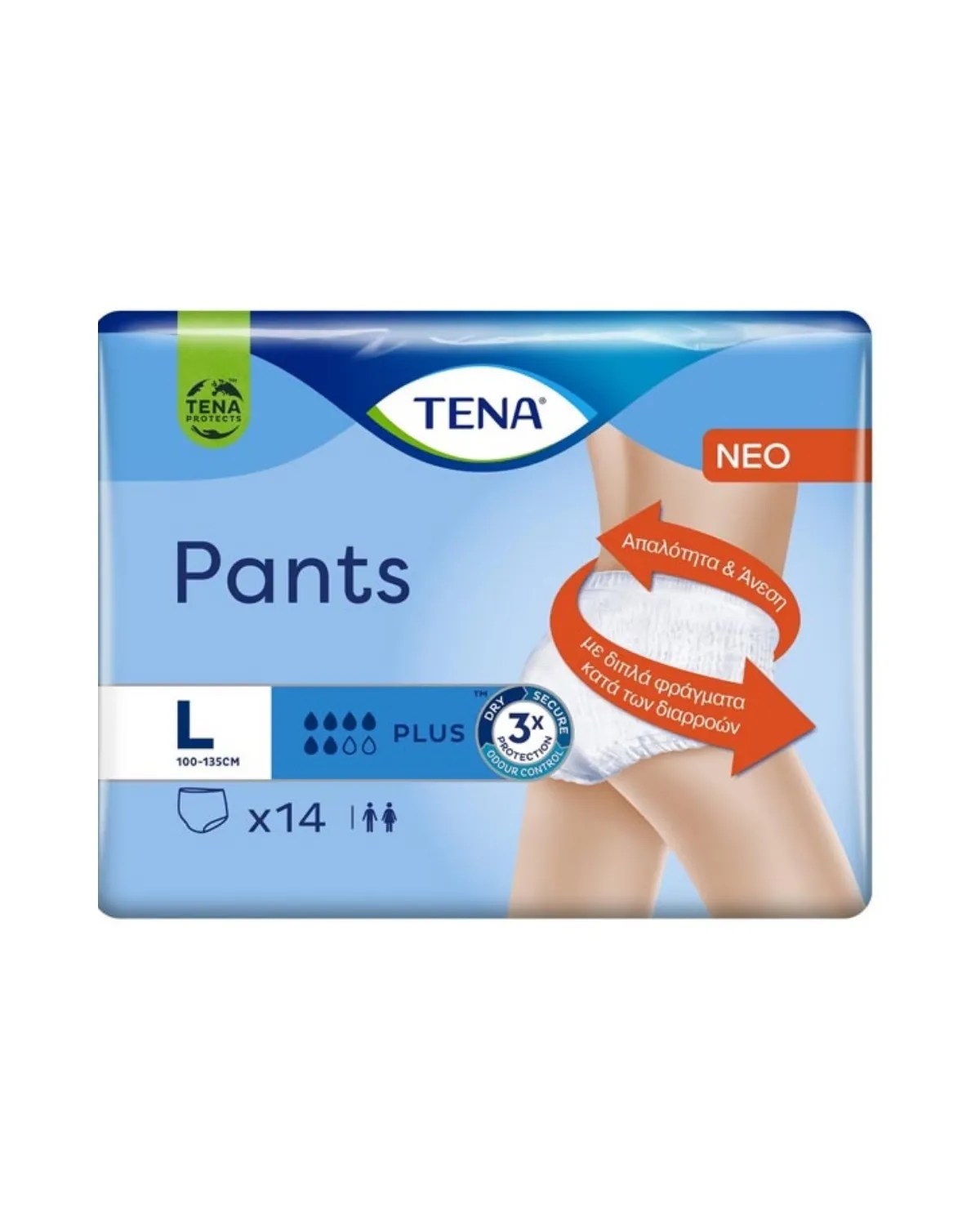 TENA PELENE PLUS L 14/4 