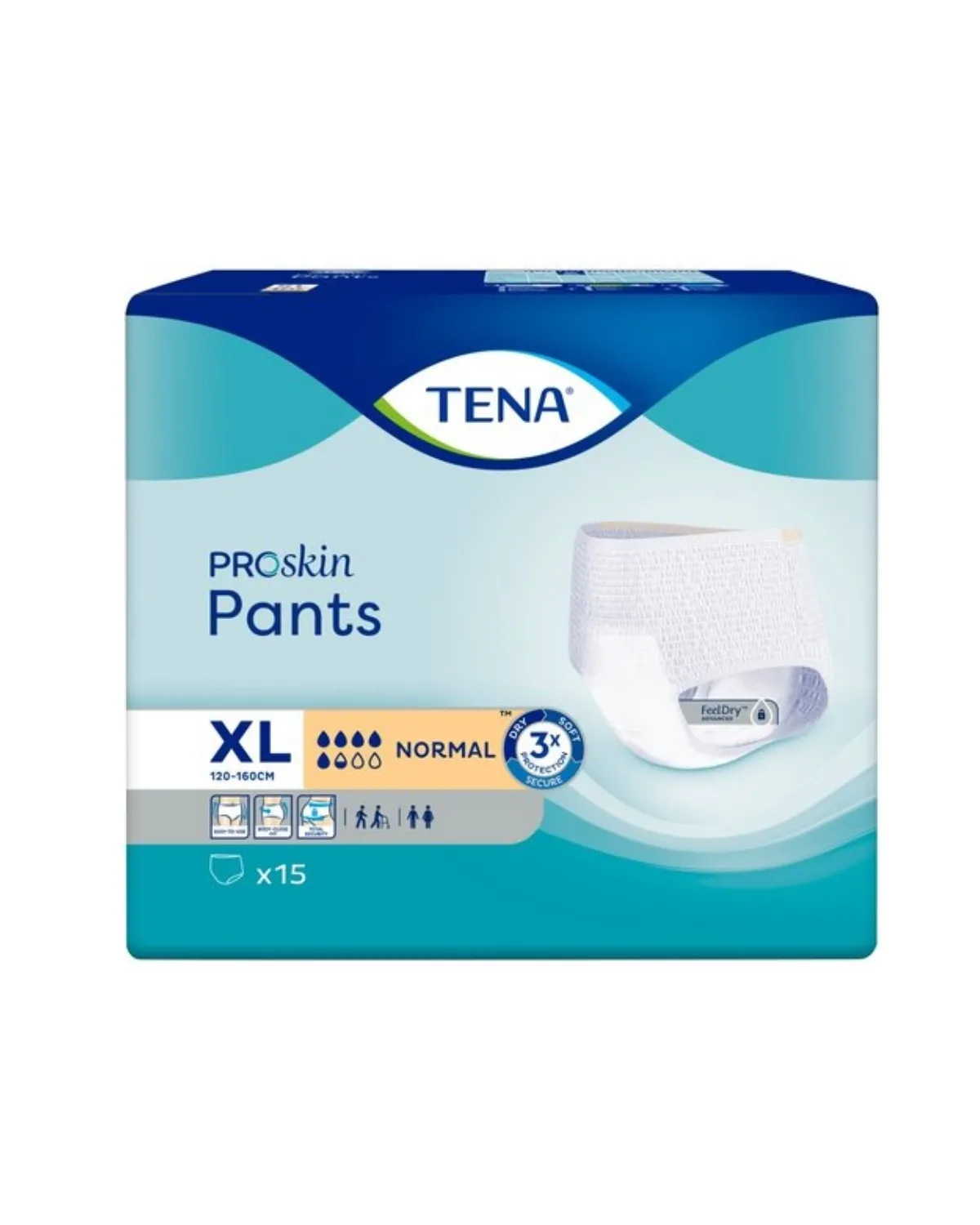 TENA ULOSCI PANTS NORMAL XL 6*15P 