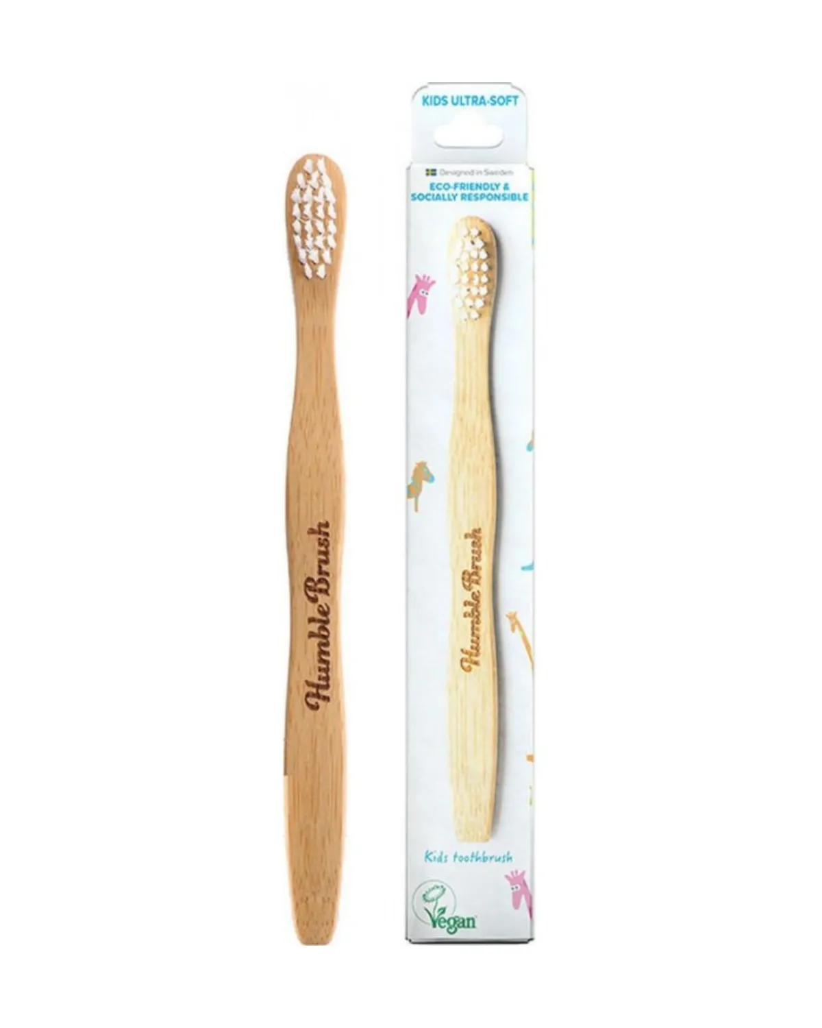 HUMBLE ČETKICA BAMBUS KIDS SENSITIVE (ULTRA SOFT)89008ICAB 